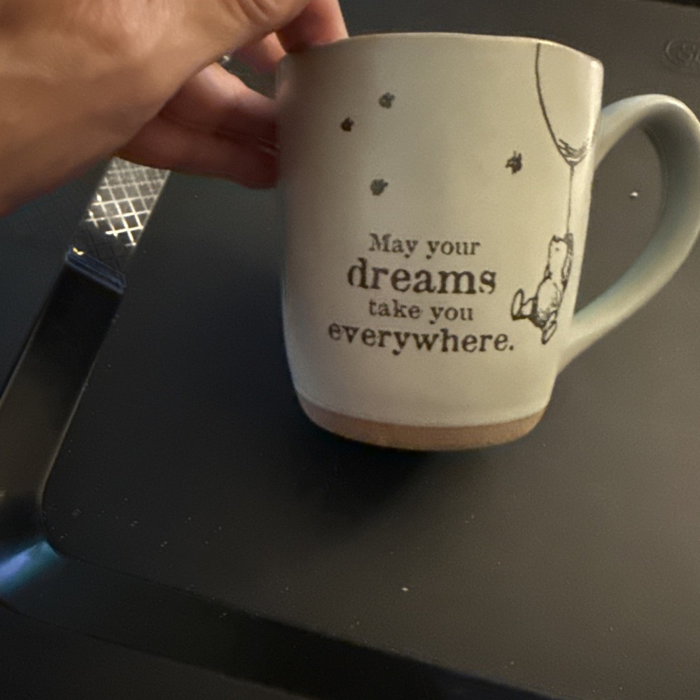 DEMDACO Winnie Pooh  Coffee Mug 14oz "May Your Dreams Take You Everywhere PO
